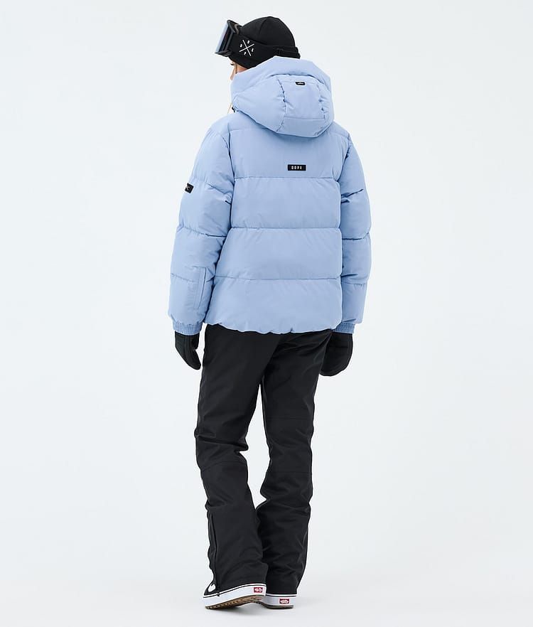 Puffer W Snowboard Jacket Women Light Blue, Image 3 of 8