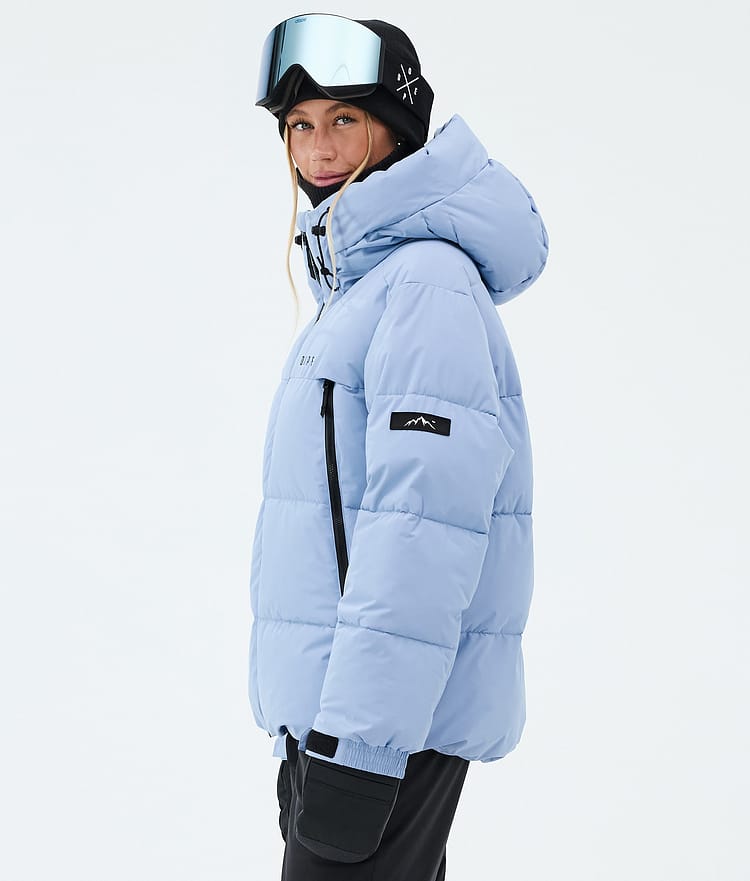 Puffer W Ski Jacket Women Light Blue, Image 5 of 8