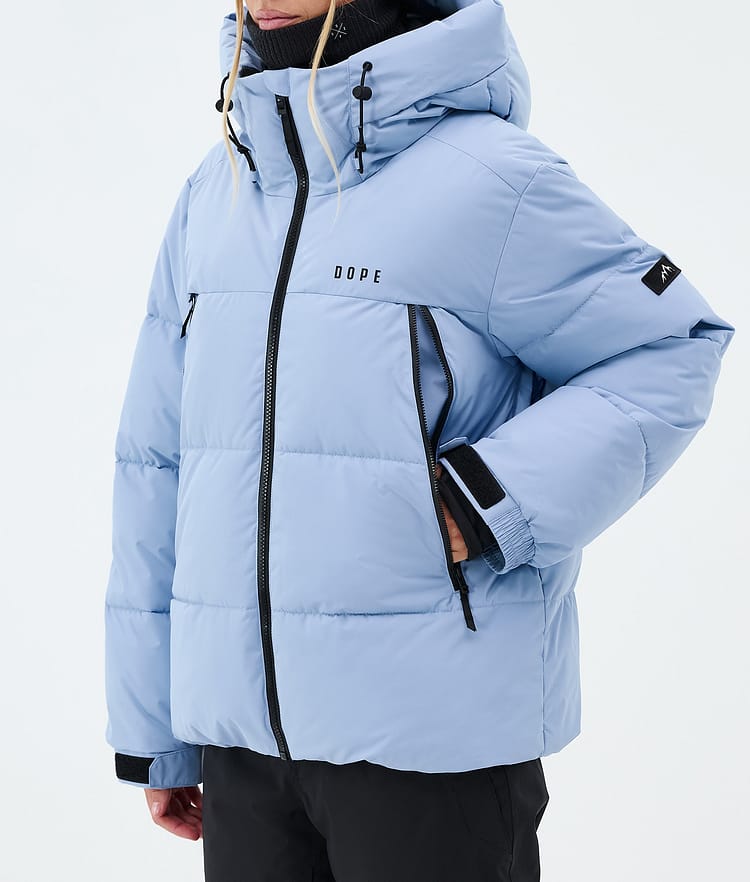 Puffer W Snowboard Jacket Women Light Blue, Image 7 of 8