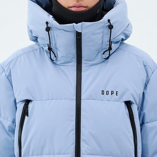 Front Zipper with Double Plackets