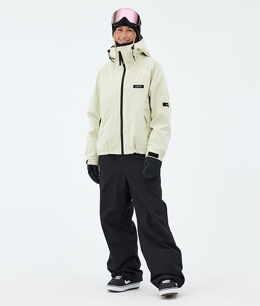 Spartan W Snowboard Outfit Dirty White/Black