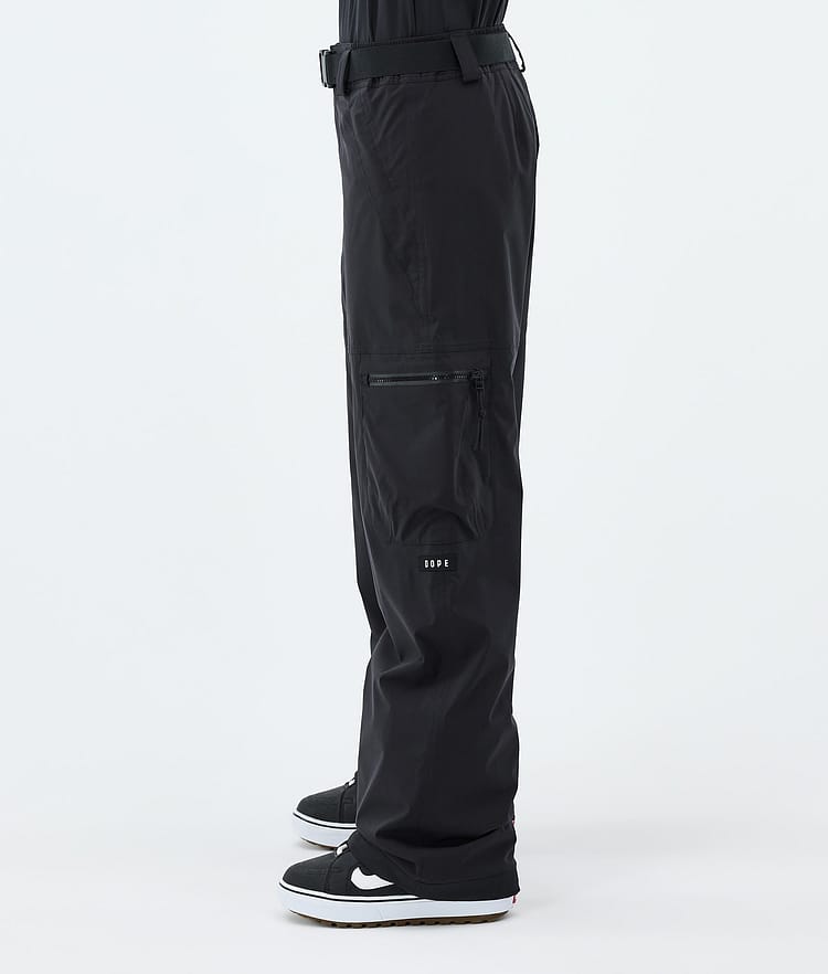 Apex W Pantaloni Snowboard Donna Black, Image 3 of 6