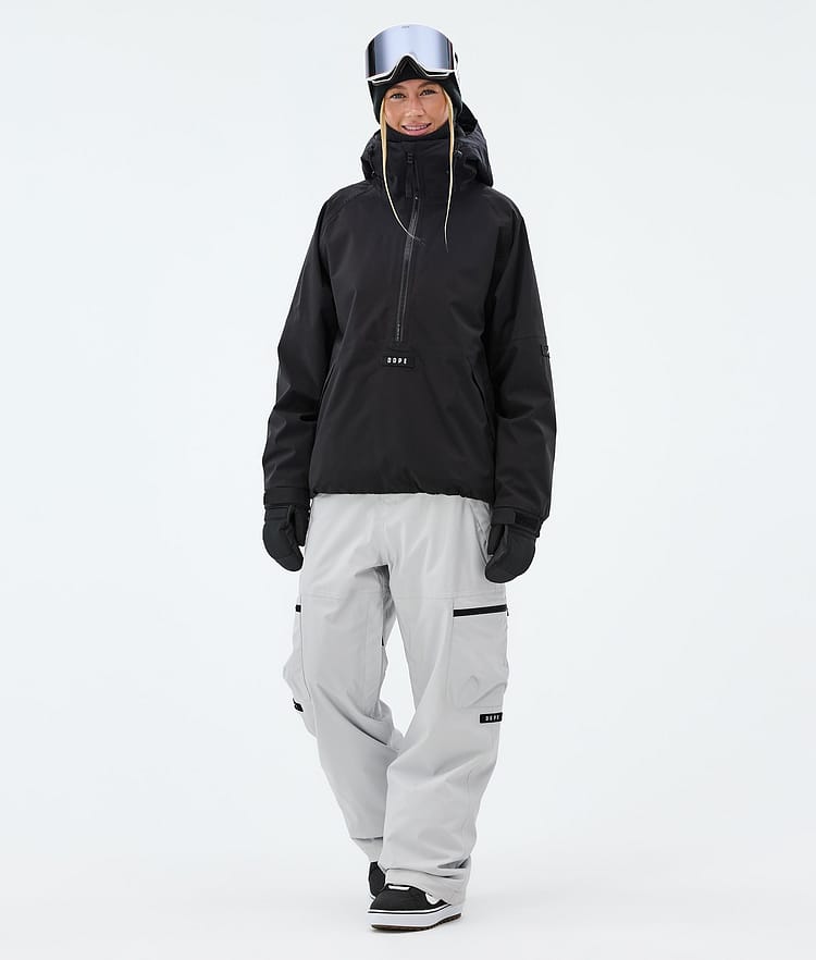 Apex W Pantaloni Snowboard Donna Light Grey, Image 2 of 6