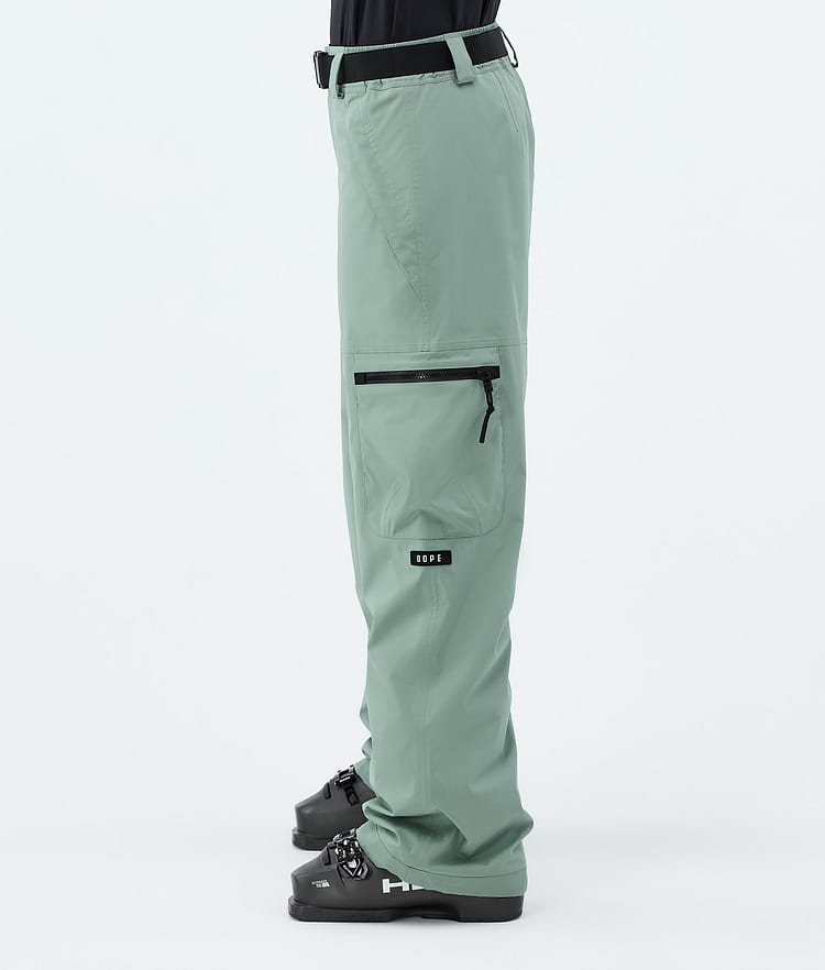 Apex W Pantaloni Sci Donna Faded Green, Image 3 of 6