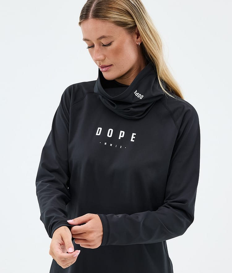 Snuggle W Basislaag Top Dames MMIX Black, Image 2 of 7
