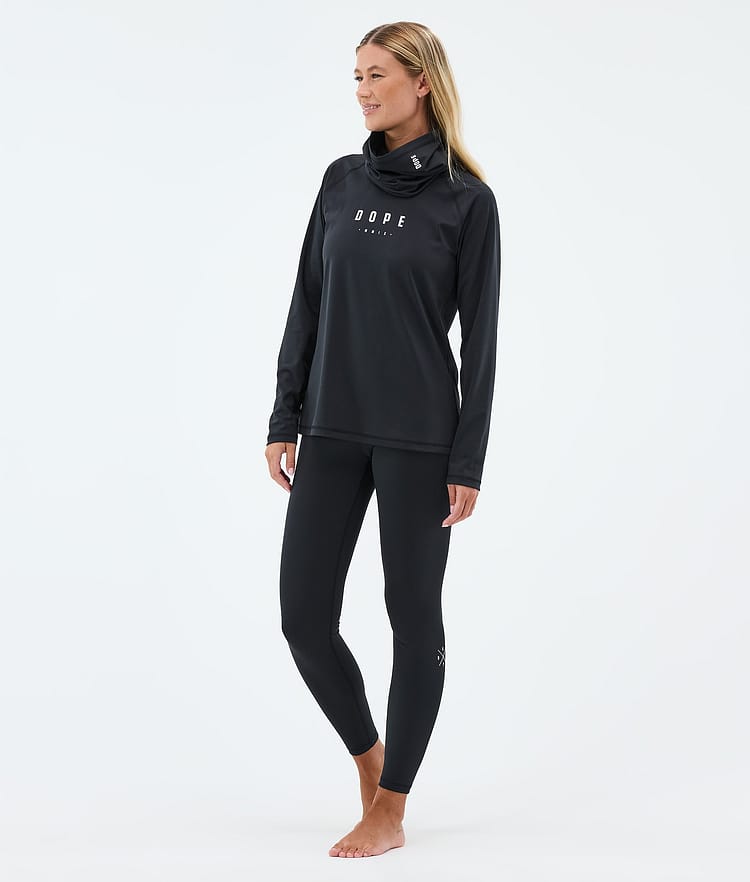 Snuggle W Basislaag Top Dames MMIX Black, Image 3 of 7