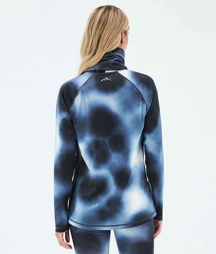 Snuggle W Basislaag Top Dames MMIX Dark Blue Tiedye, Image 5 of 7