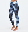 Snuggle W Termokalhoty Dámské Dark Blue Tiedye