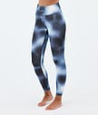 Dope Snuggle W Basislaag Broek Dames MMIX Dark Blue Tiedye