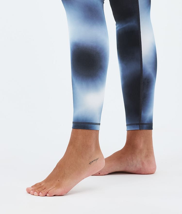 Snuggle W Basislaag Broek Dames MMIX Dark Blue Tiedye, Image 7 of 7