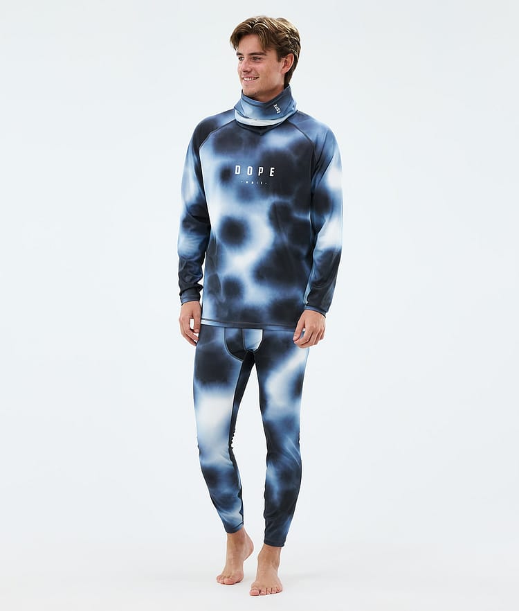 Snuggle Kerrastopaita Miehet MMIX Dark Blue Tiedye, Image 3 of 7