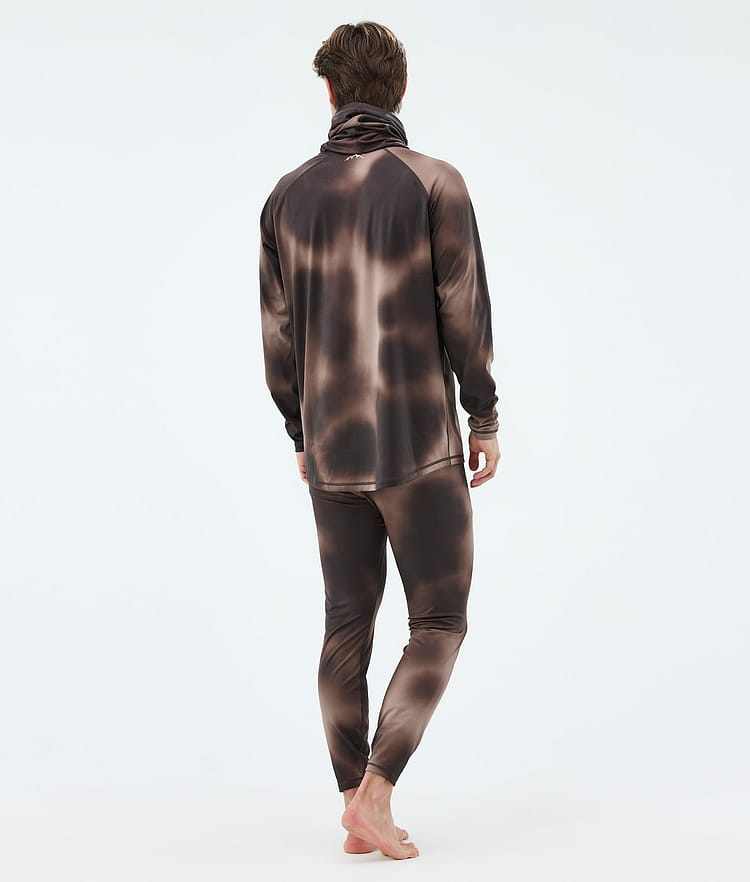 Snuggle Kerrastohousut Miehet MMIX Brown Tiedye, Image 4 of 7