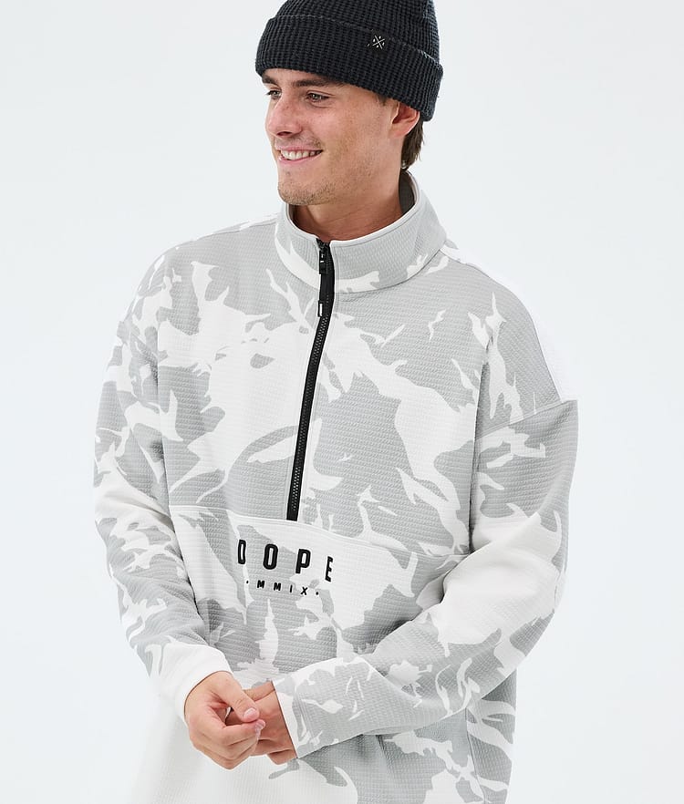 Comfee Midlayer Trui Heren Grey Camo, Image 2 of 5