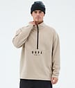 Dope Comfee Midlayer Trui Heren Sand
