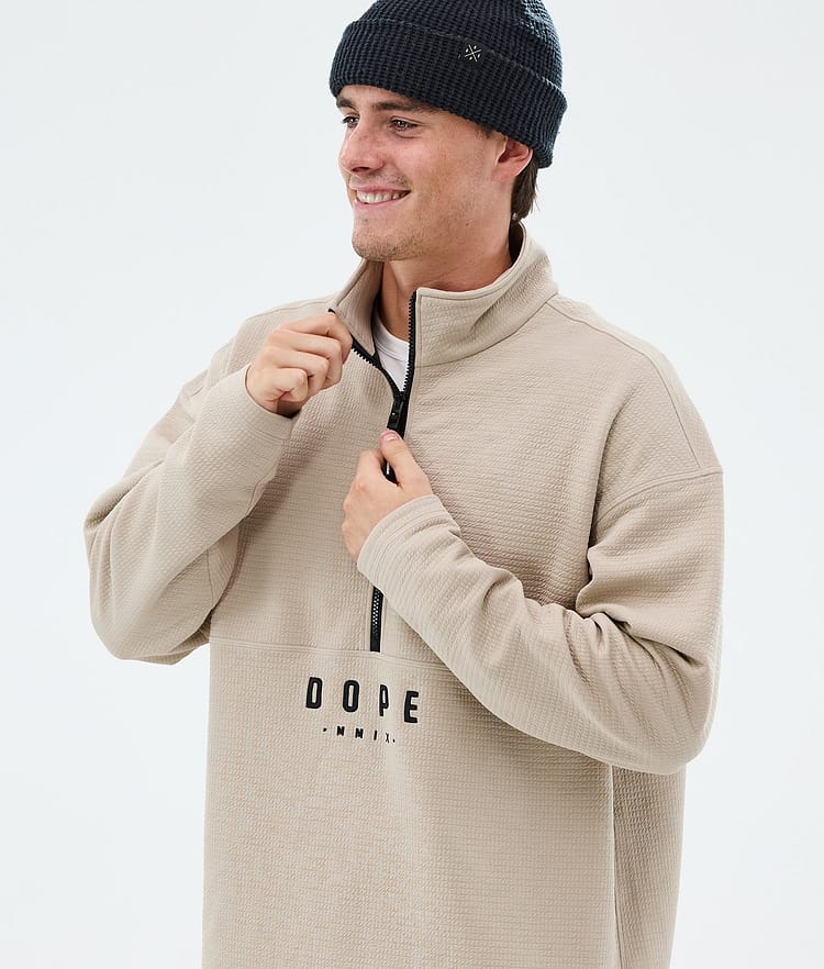 Comfee Midlayer Trui Heren Sand, Image 2 of 5