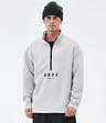 Comfee Felpa Midlayer Uomo Light Grey