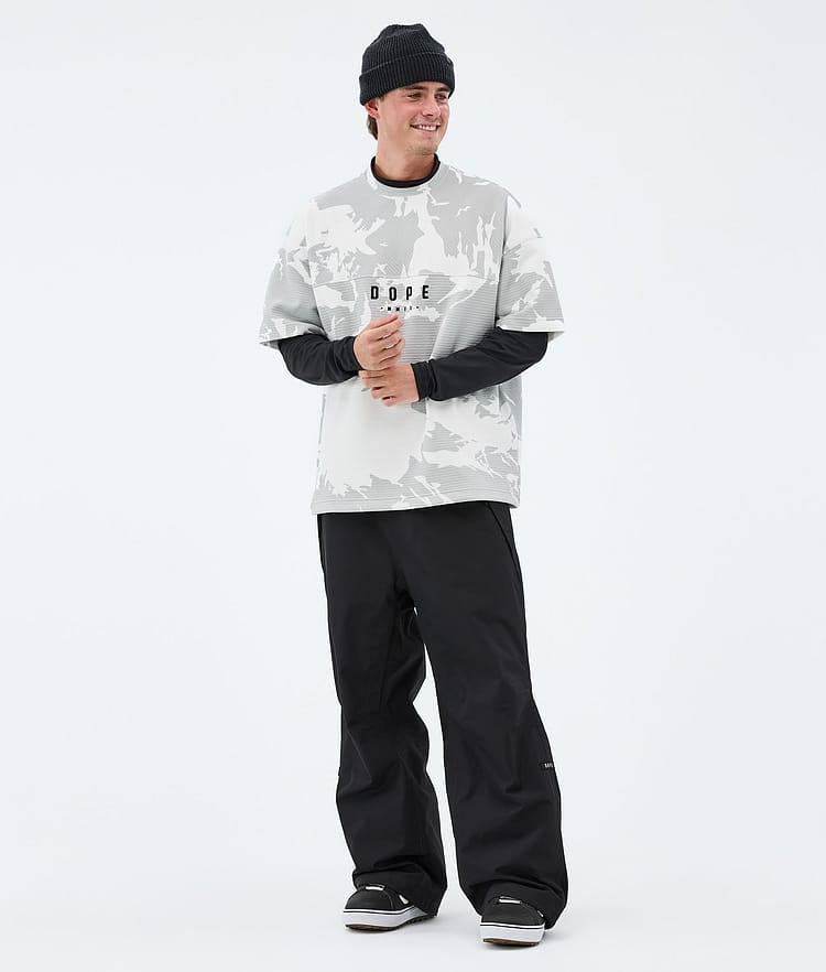 Forge Midlayer T-shirt Heren Grey Camo, Image 4 of 6