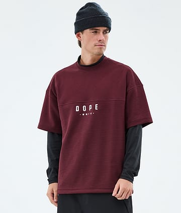 Forge Midlayer T-shirt Heren Burgundy