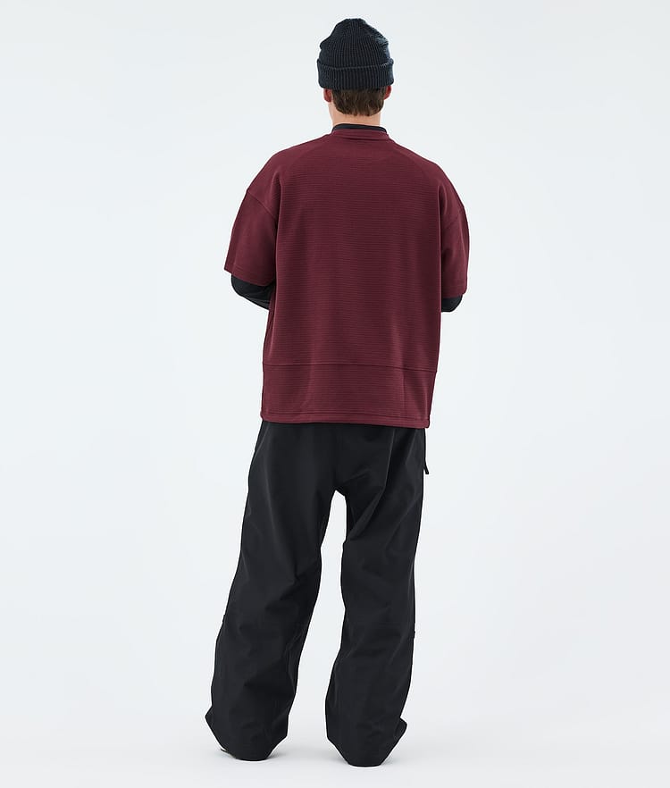 Forge Midlayer T-shirt Heren Burgundy, Image 5 of 6