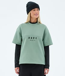 Dope Forge W Midlayer T-shirt Dames Faded Green