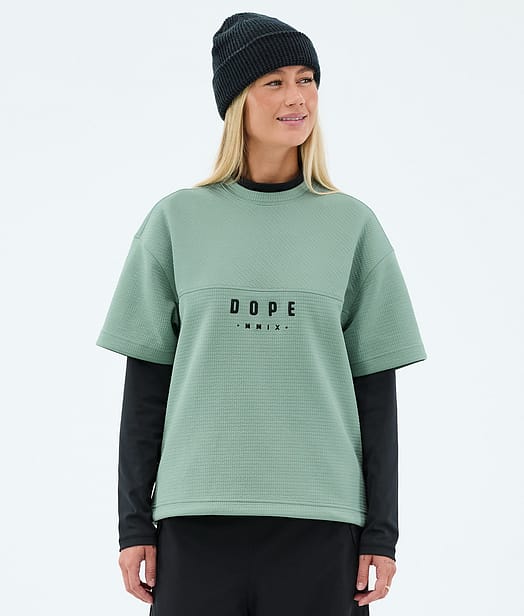 Forge W Midlayer T-shirt Dame Faded Green