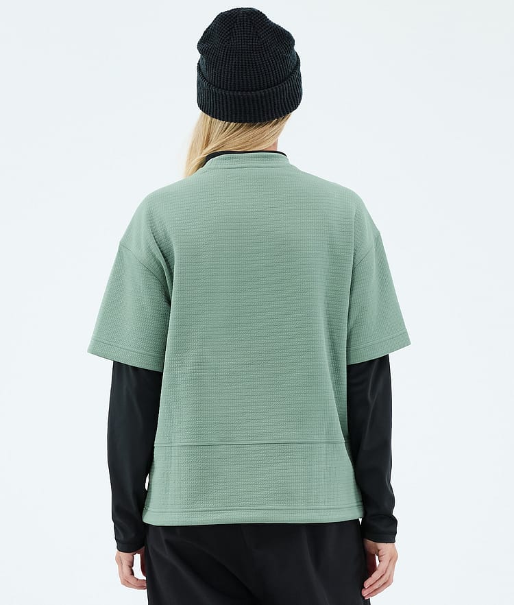 Forge W Maglia Midlayer Donna Faded Green, Image 6 of 6