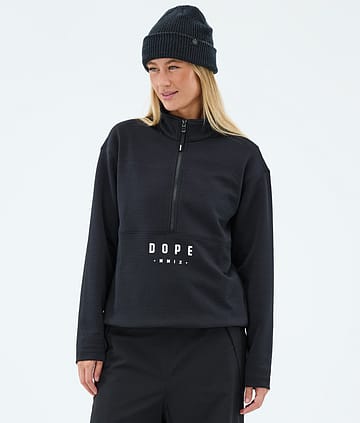 Comfee W Mellemlagstrøje Dame Black