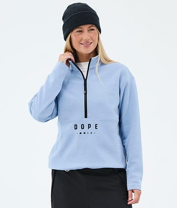 Comfee W Mellemlagstrøje Dame Light Blue