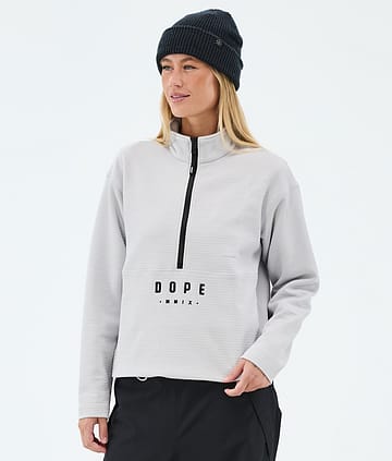 Comfee W Mellemlagstrøje Dame Light Grey
