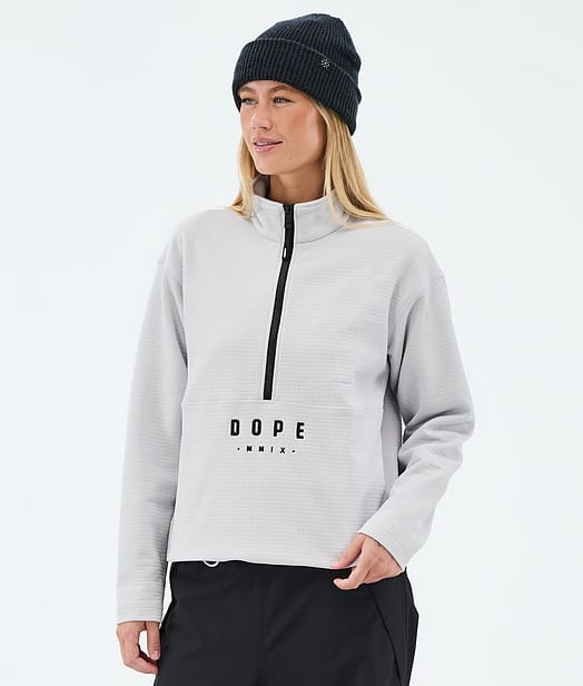 Comfee W Pull Couche Intermédiaire Femme Light Grey