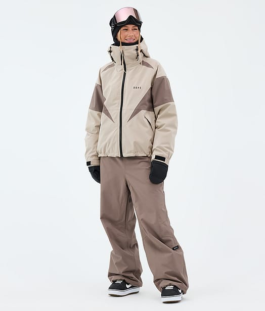 Spartan W Snowboard Outfit Sand/Walnut