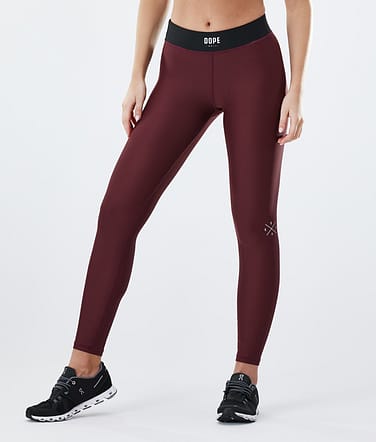 Razor Leggings Mujer Burgundy