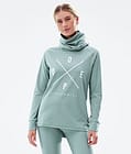 Snuggle W 2021 Top Termiczny Kobiety 2X-Up Faded Green, Zdjęcie 1 z 6