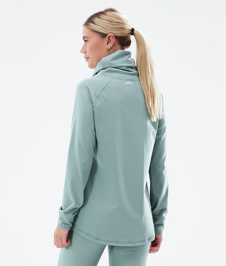 Snuggle W 2021 Top Termiczny Kobiety 2X-Up Faded Green, Zdjęcie 2 z 6