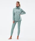 Snuggle W 2021 Top Termiczny Kobiety 2X-Up Faded Green, Zdjęcie 3 z 6