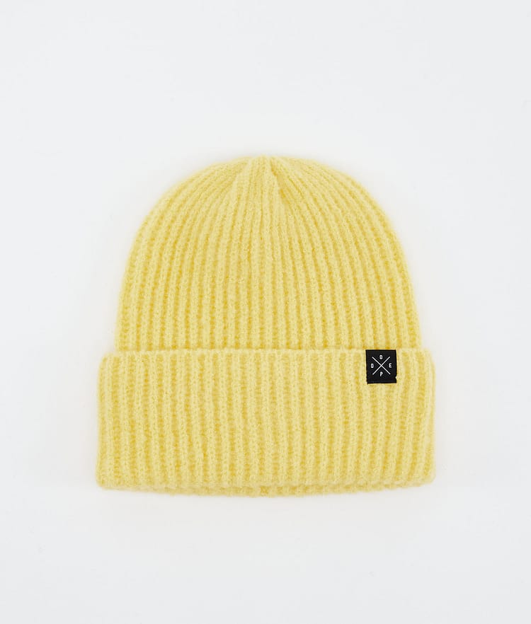 Chunky Czapka Beanie Faded Yellow, Zdjęcie 1 z 3