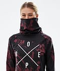 Snuggle W Top Termiczny Kobiety 2X-Up Paint Burgundy, Zdjęcie 5 z 7