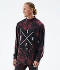 Snuggle Camiseta Térmica Hombre 2X-Up Paint Burgundy, Imagen 1 de 6