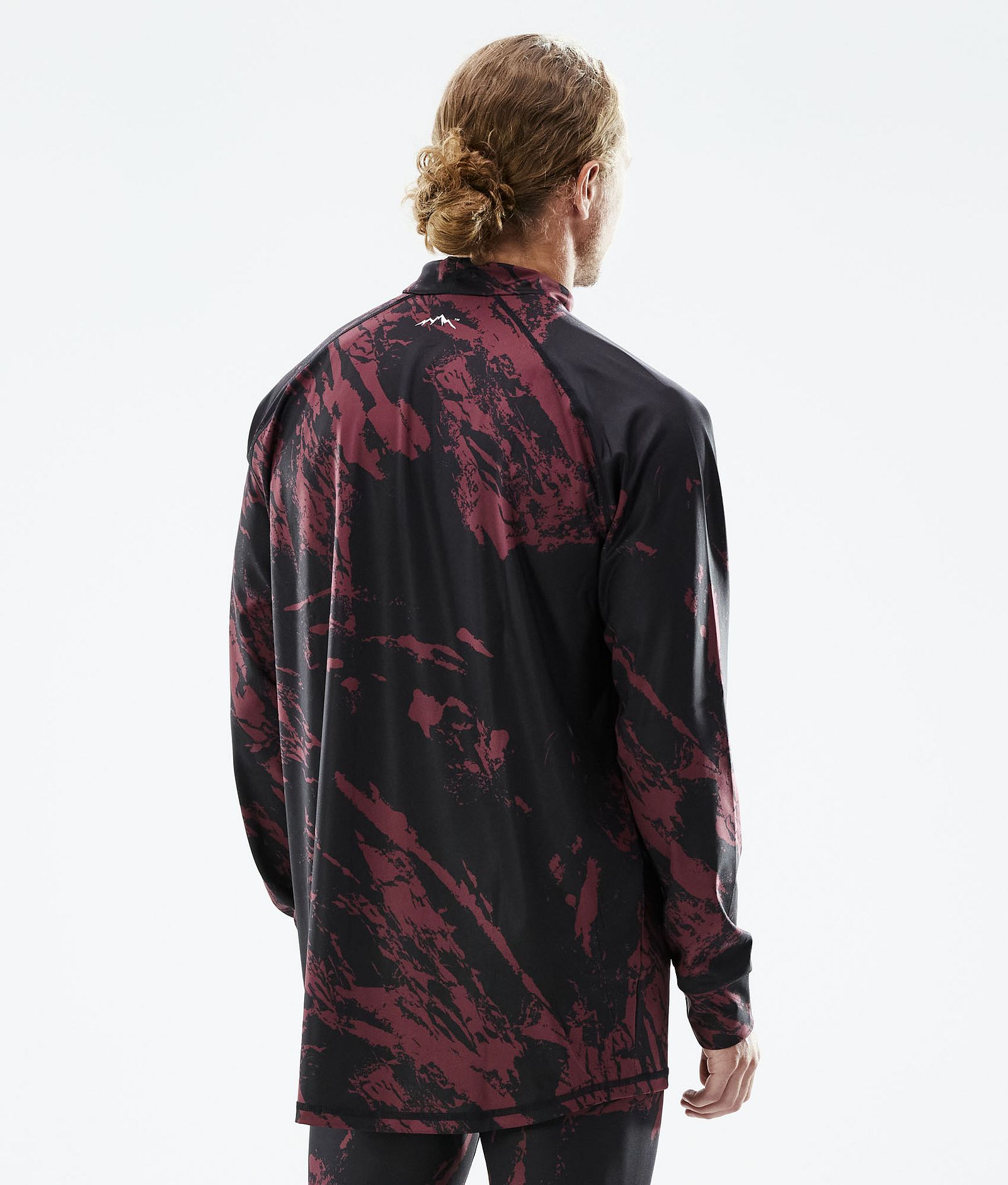 Snuggle Camiseta Térmica Hombre 2X-Up Paint Burgundy, Imagen 2 de 6