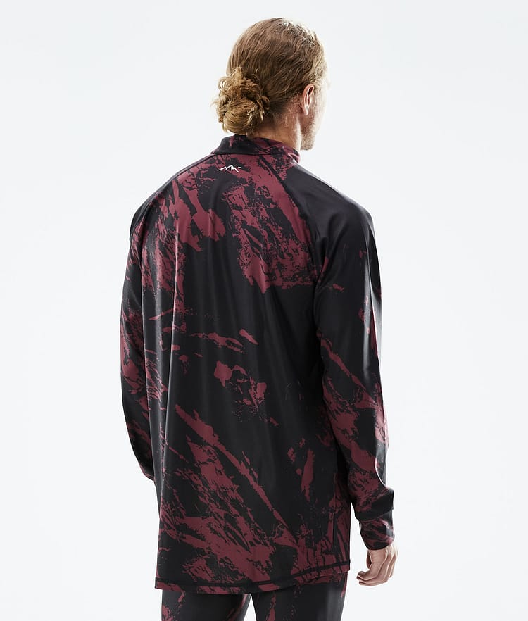 Snuggle Termotričko Pánské 2X-Up Paint Burgundy, Obrázek 2 z 6
