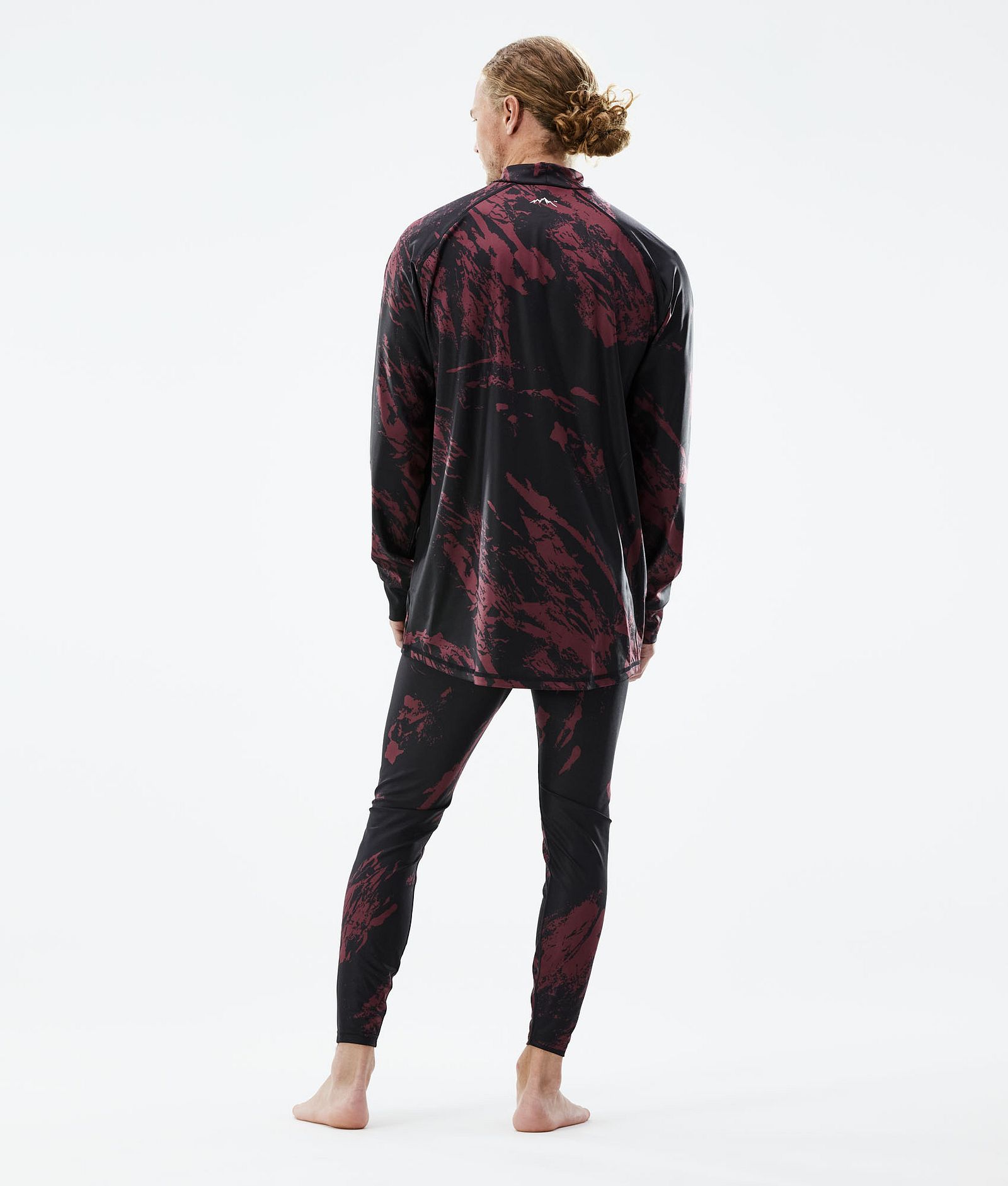Snuggle Camiseta Térmica Hombre 2X-Up Paint Burgundy, Imagen 4 de 6