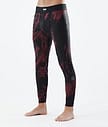 Snuggle Legginsy Termoaktywne Mężczyźni 2X-Up Paint Burgundy