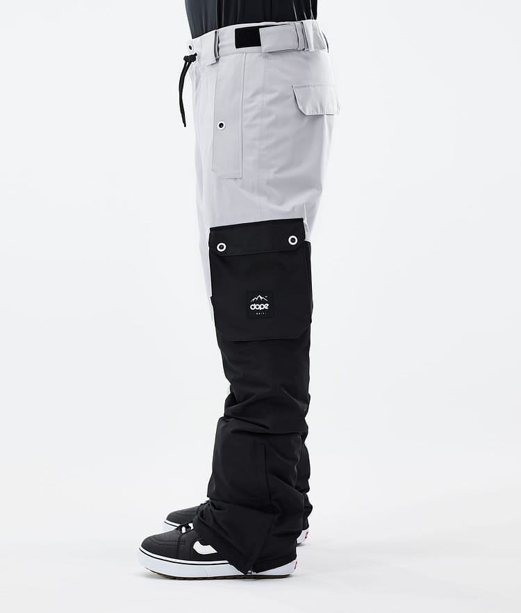Adept 2021 Pantalon de Snowboard Homme Light Grey/Black, Image 2 sur 6