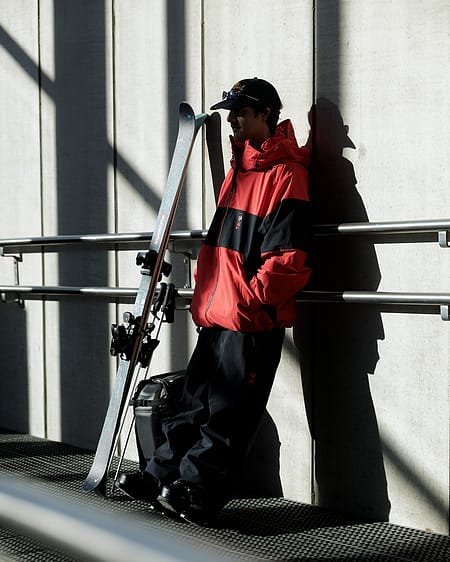 Jesper Tjäder Spartan Jacket Men Red Black