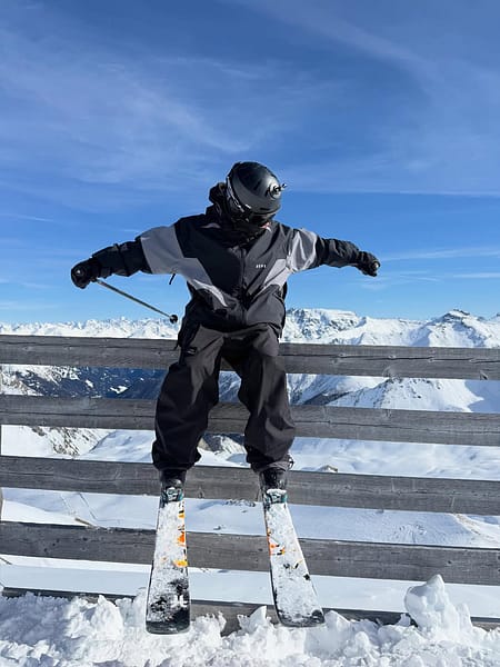 Image 3 of 3 - Marco Ladner Skiing