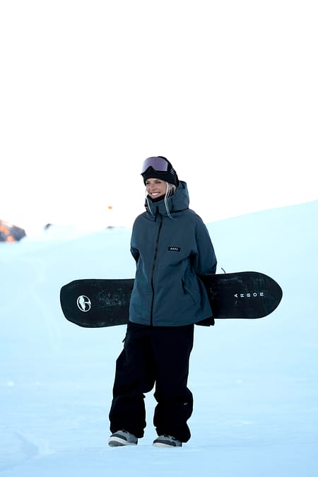 Image 1 of 2 - Barbara Perez Snowboarding