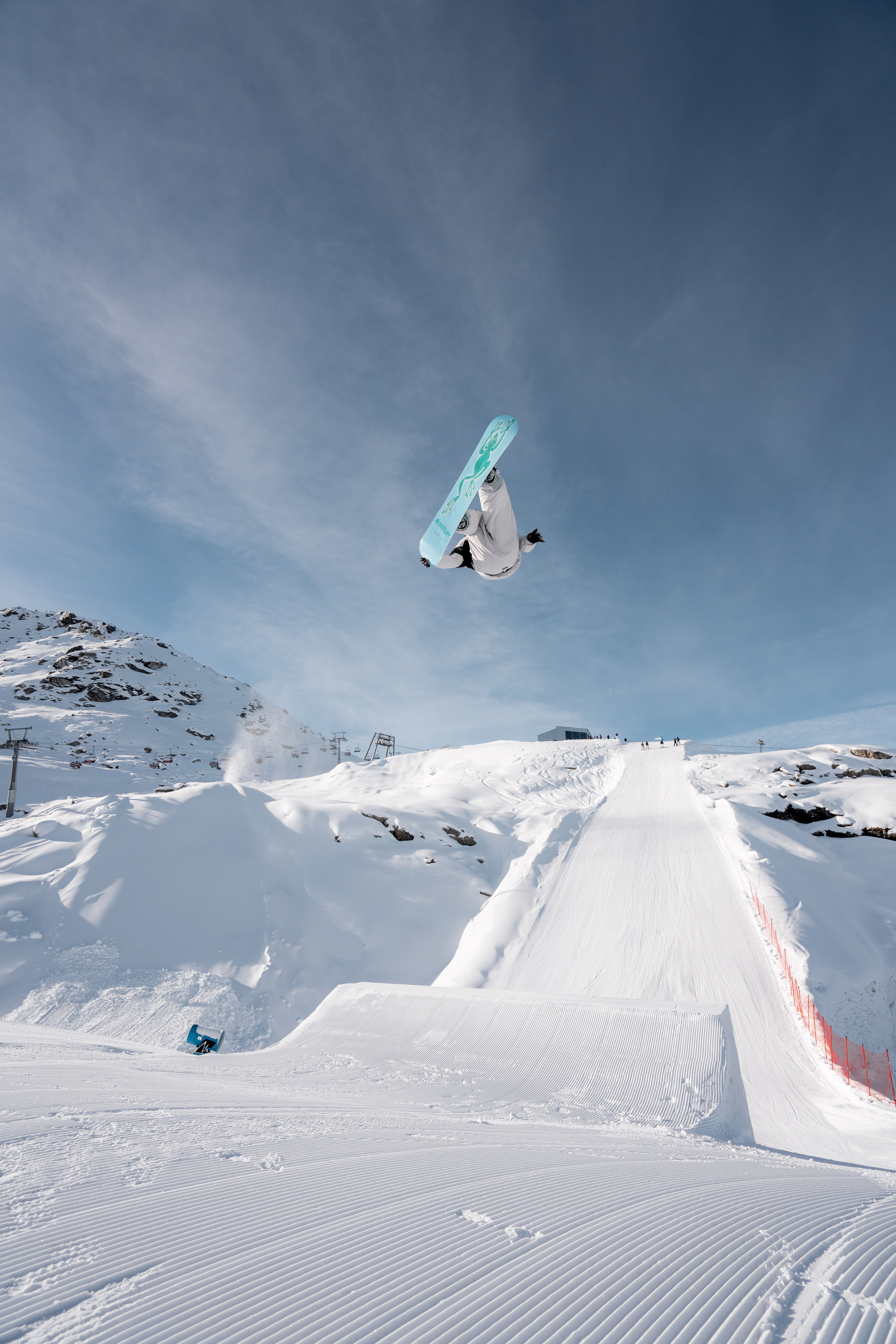 Image 1 of 2 - Leon Vockensperger Snowboarding