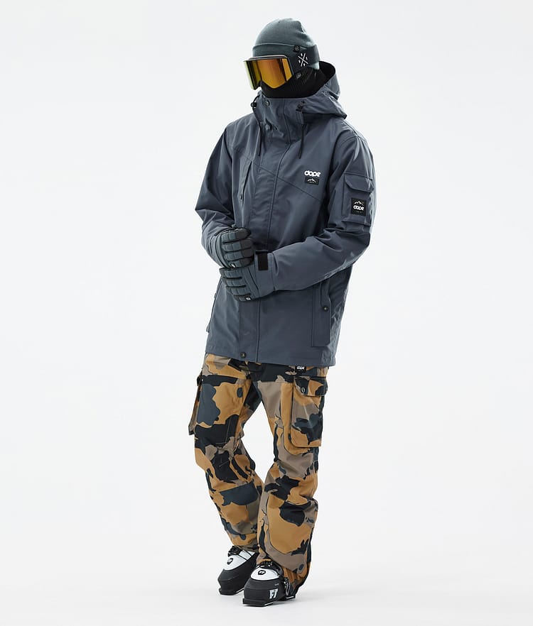 Adept Ski Outfit Heren Metal Blue/Walnut Camo, Image 1 of 2