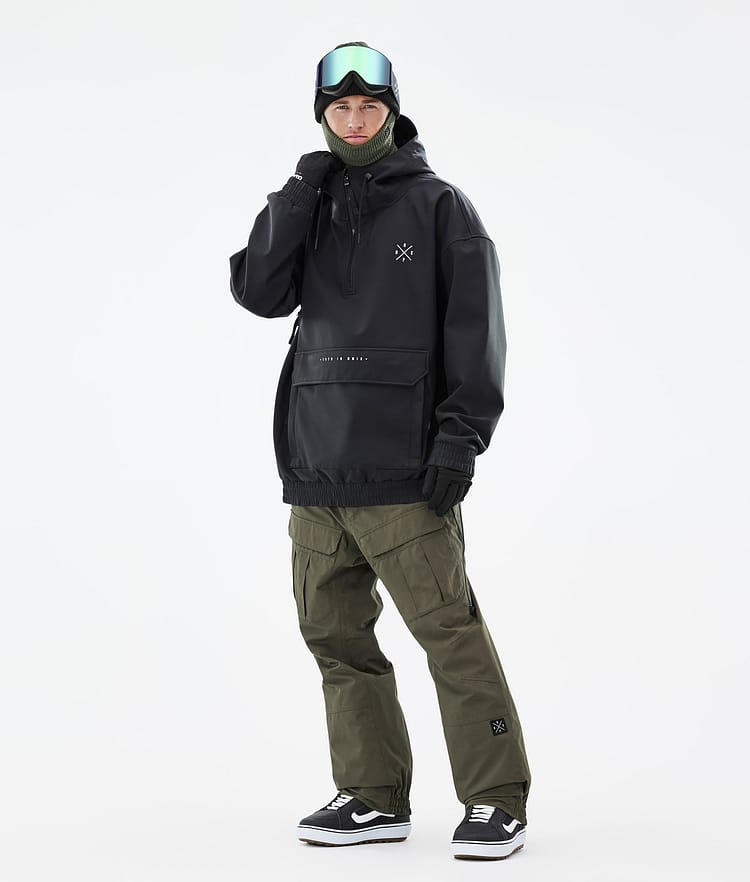 Cyclone Snowboard Outfit Herre Black/Olive Green, Image 1 of 2