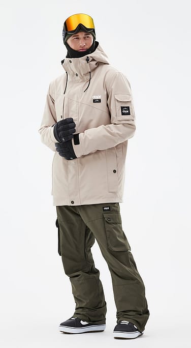 Adept Outfit Snowboard Uomo Sand/Olive Green